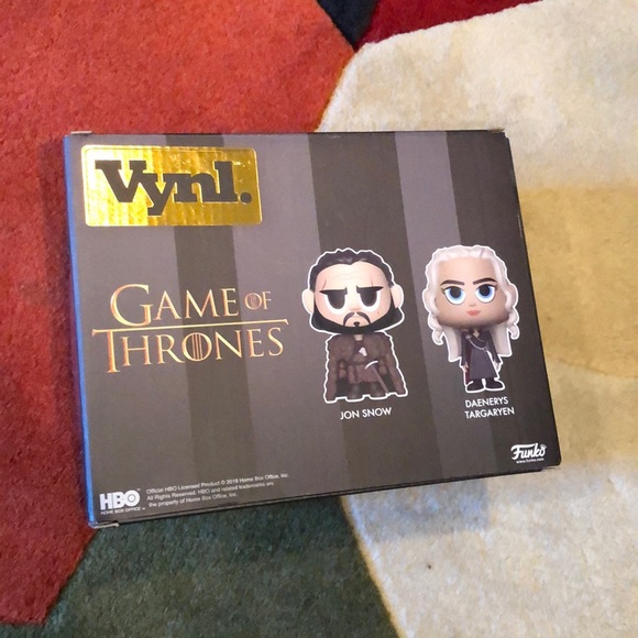 Vynl Jon Snow & Daenerys Targaryen Figures/New - Picture 4 of 6